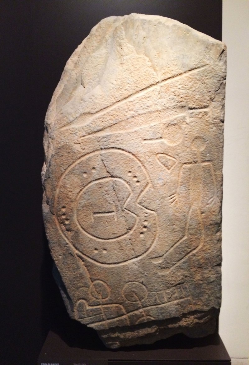 Ancient Iberian Warrior Stele
