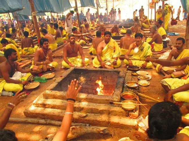 Ancient Indian Vedic Fire Altars