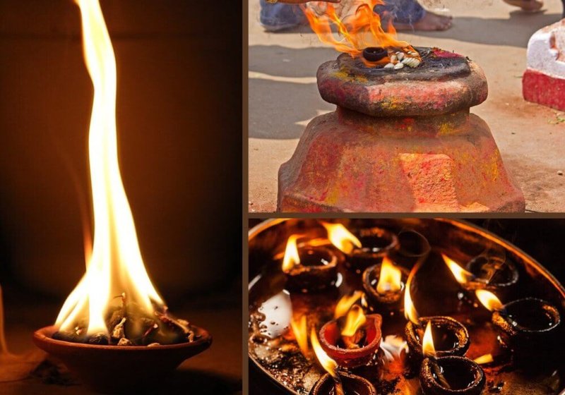 Ancient Indian Vedic Fire Altars
