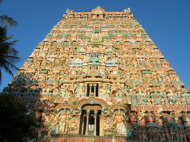 Ancient Indian Vishnu Temple Ruins