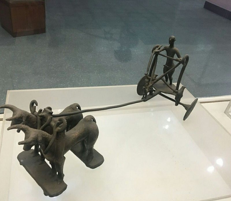 Ancient Indus Valley Cart Models