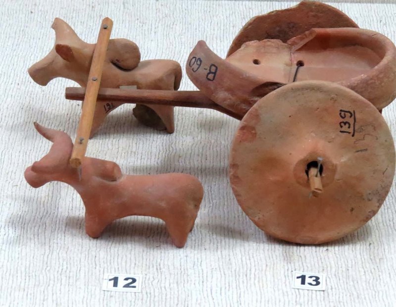 Ancient Indus Valley Cart Models<span class=