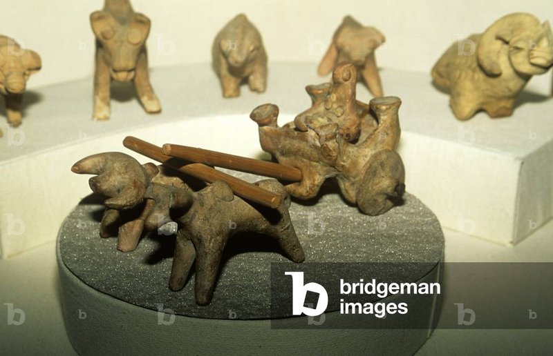 Ancient Indus Valley Cart Models