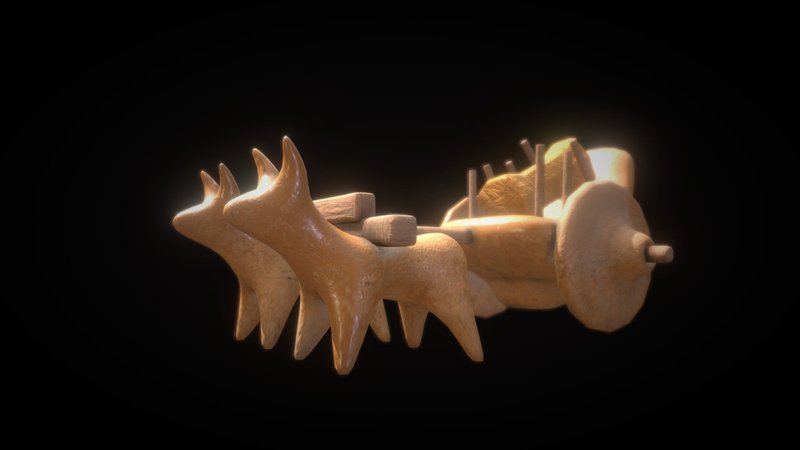 Ancient Indus Valley Cart Models
