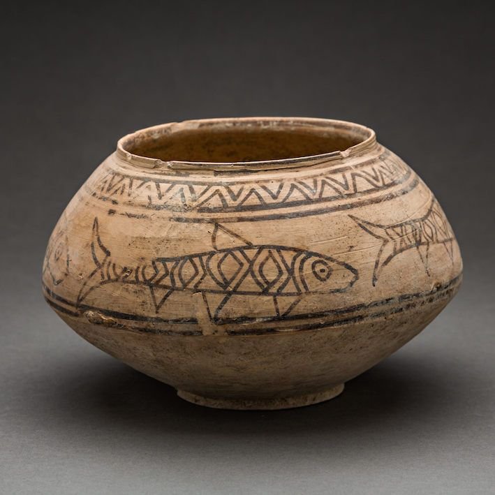 Ancient Indus Valley Fish Motifs