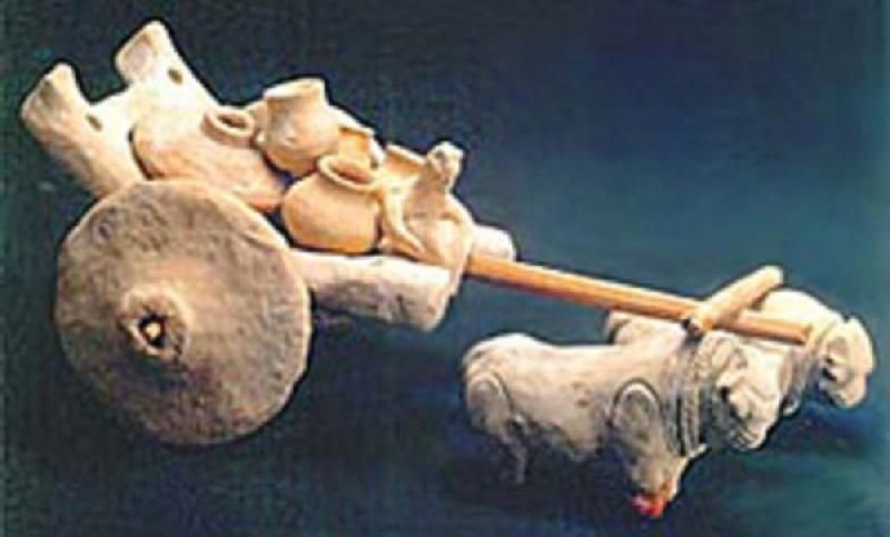 Ancient Indus Valley Toy Carts