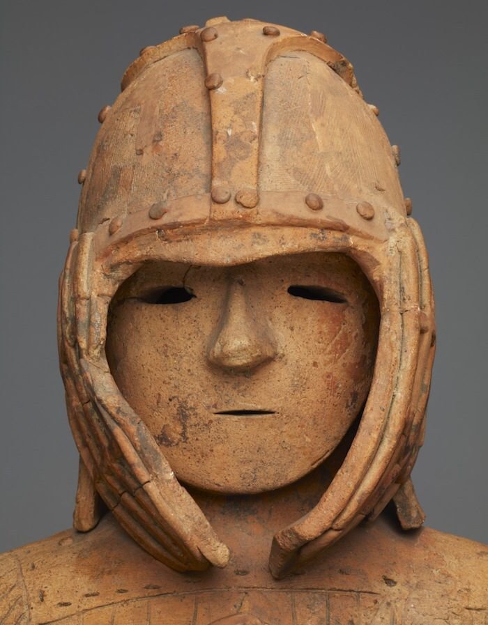 Ancient Japanese Haniwa Clay Figures