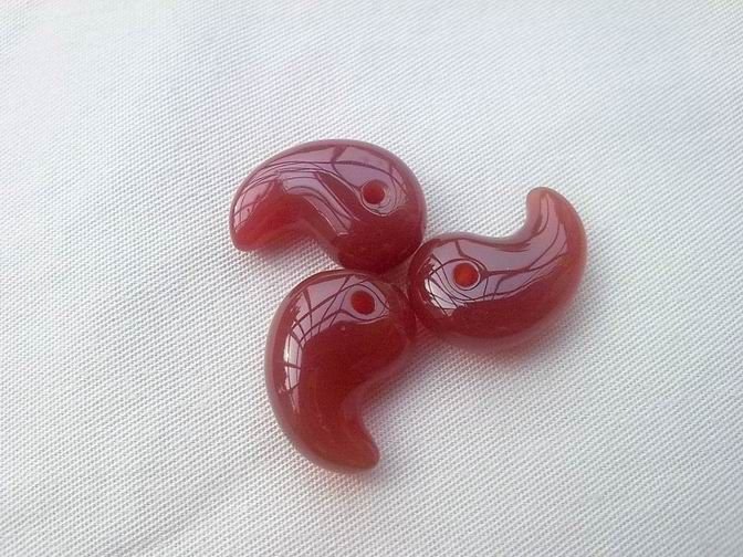 Ancient Japanese Magatama Beads