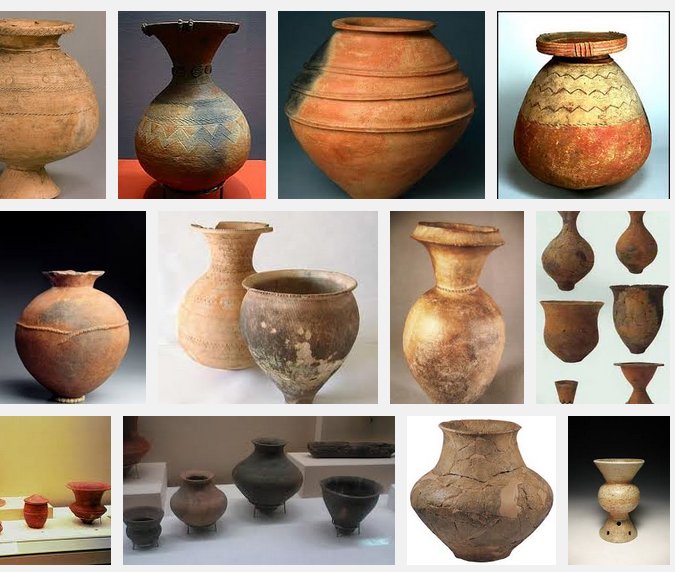 Ancient Japanese Yayoi Period Pottery