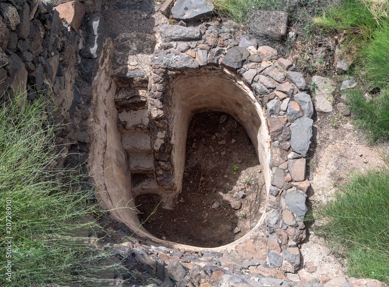 Ancient Jewish Mikveh Bath Ruins