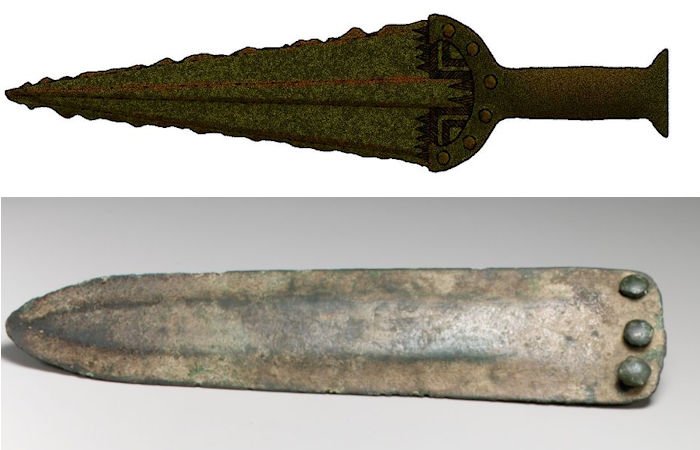 Ancient Korean Bronze Daggers
