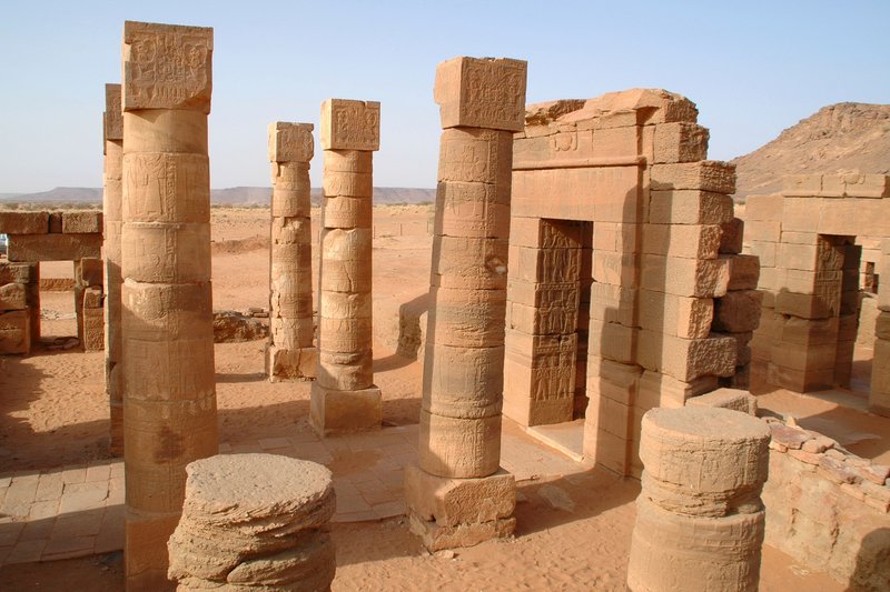 Ancient Kushite Pyramid Tombs