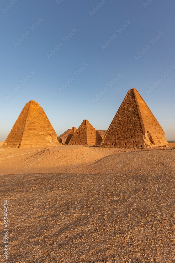 Ancient Kushite Pyramid Tombs