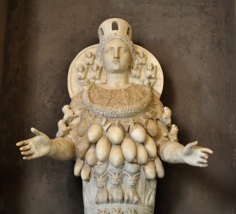 Ancient Levantine Fertility Goddess Statues