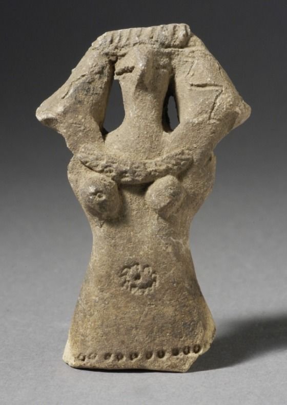 Ancient Levantine Fertility Goddess Statues