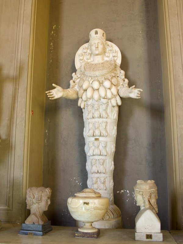Ancient Levantine Fertility Goddess Statues