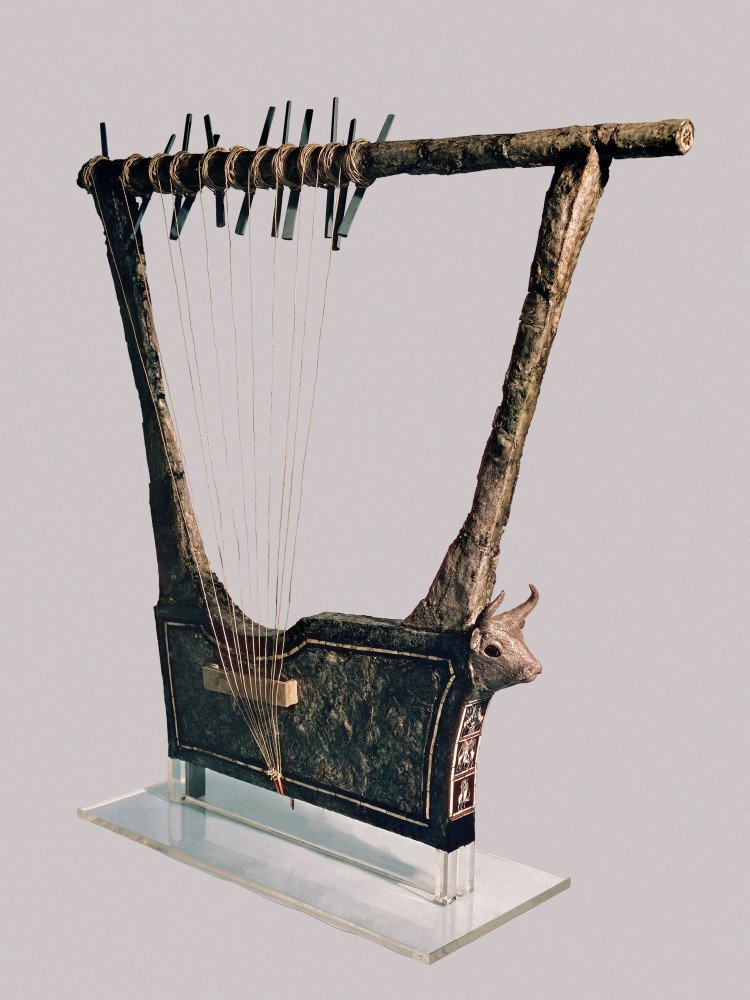 Ancient Lyre From Mesopotamia