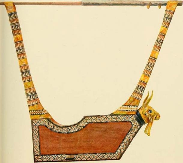 Ancient Lyre From Mesopotamia