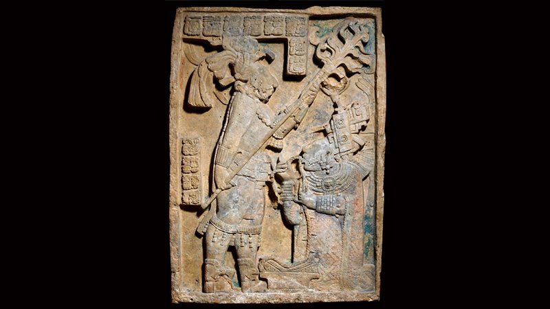 Ancient Maya Bloodletting Rituals Art