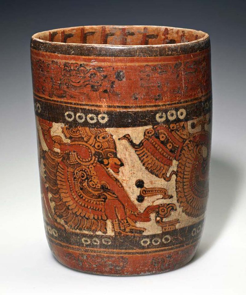 Ancient Maya Cacao Drinking Vessels