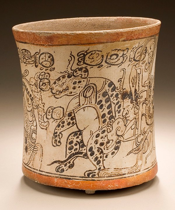 Ancient Maya Cacao Drinking Vessels