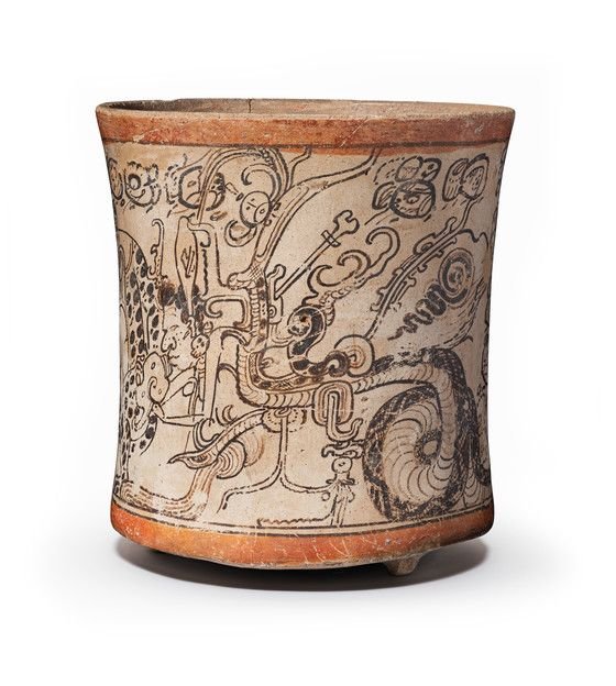 Ancient Maya Cacao Drinking Vessels