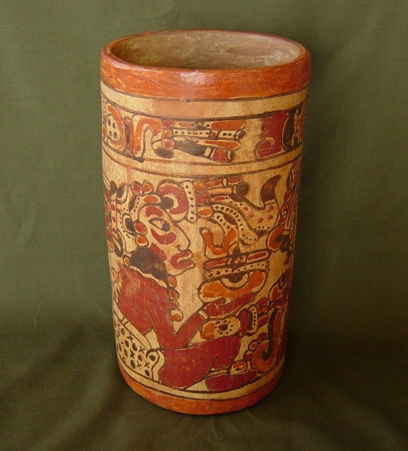 Ancient Maya Cacao Drinking Vessels