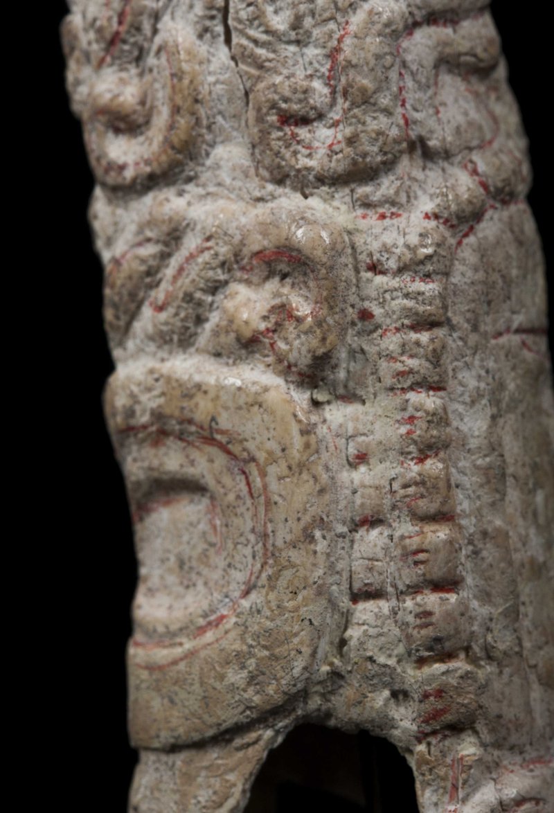 Ancient Mayan Carved Bone Tools