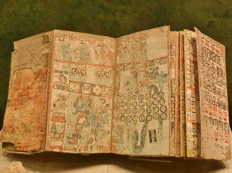 Ancient Mayan Codex Replicas