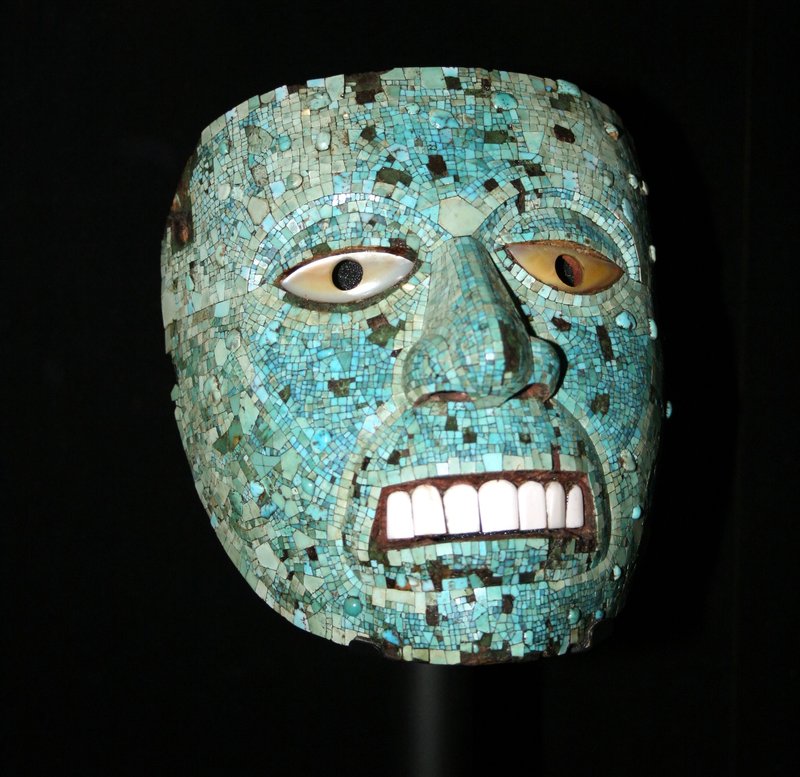 Ancient Mayan Jade Mask