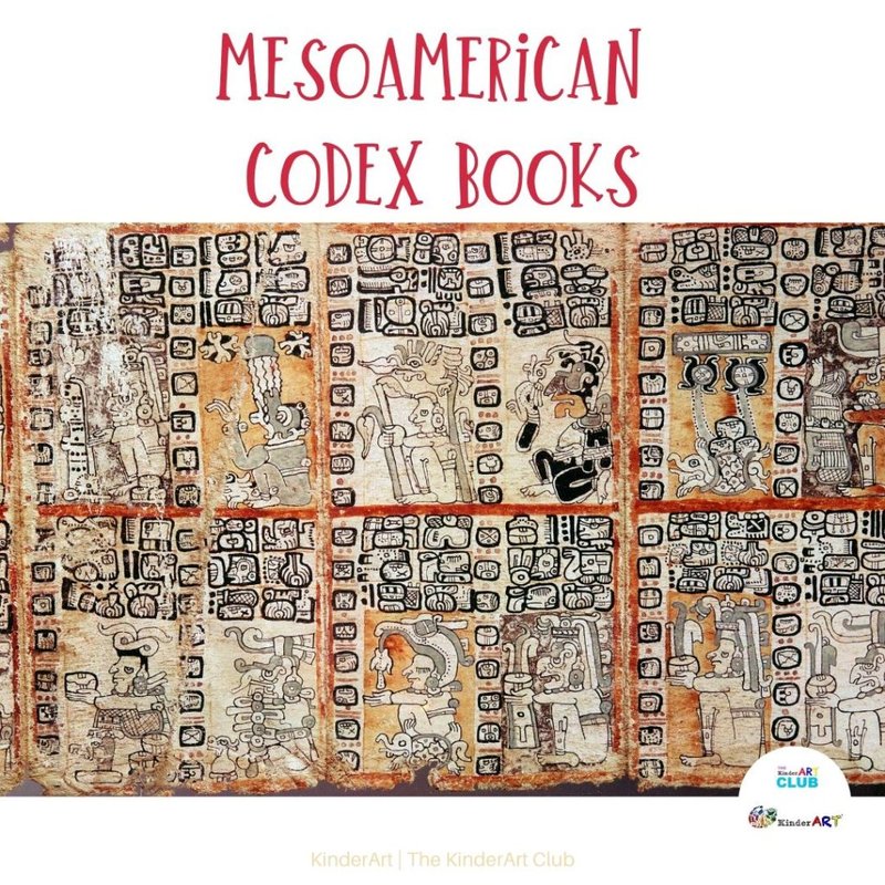 Ancient Mesoamerican Codex Illustrations<span class=