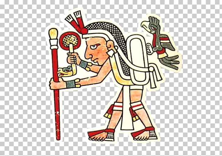 Ancient Mesoamerican Codex Illustrations