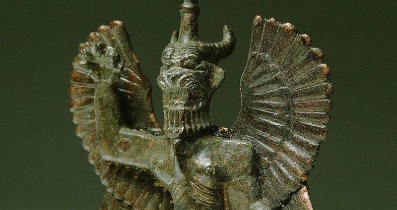 Ancient Mesopotamian Demon Pazuzu Amulet