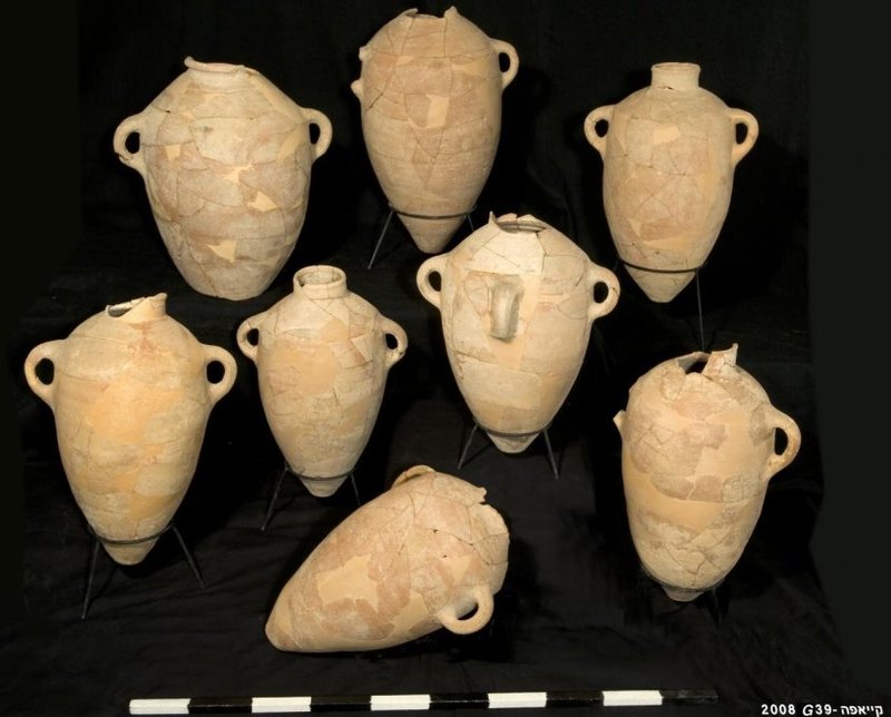 Ancient Mesopotamian Grain Storage Jars