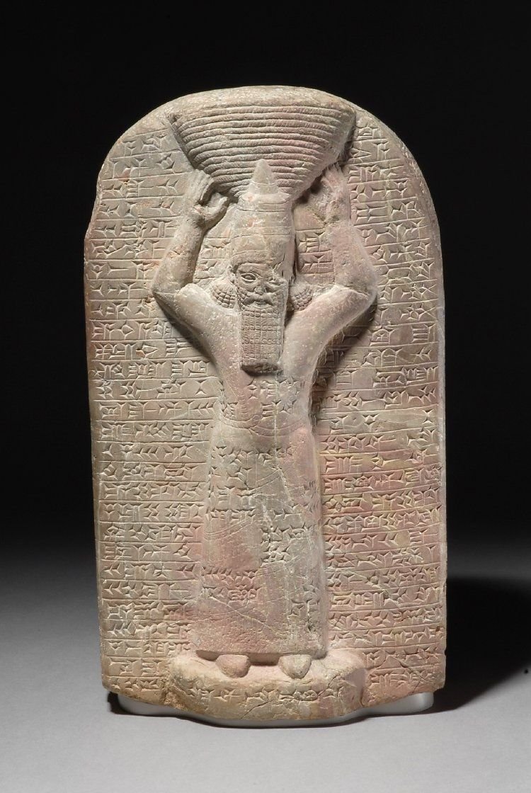 Ancient Mesopotamian King Stela