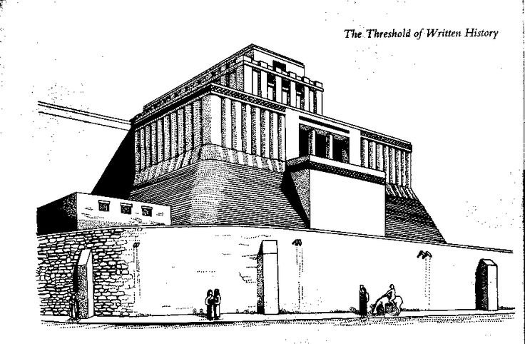 Ancient Mesopotamian Tower Temple Reconstructions