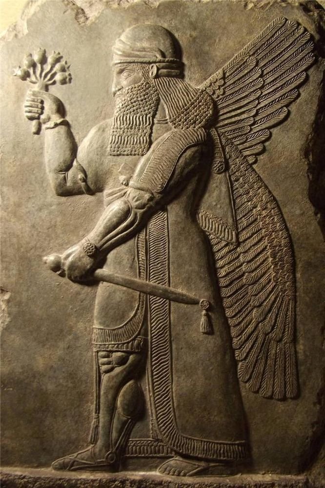Ancient Mesopotamian Wall Relief Carvings