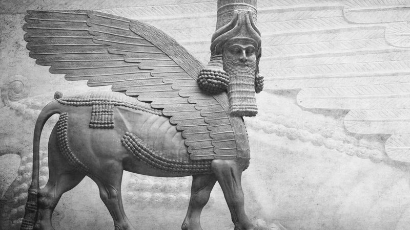 Ancient Mesopotamian Winged Deities