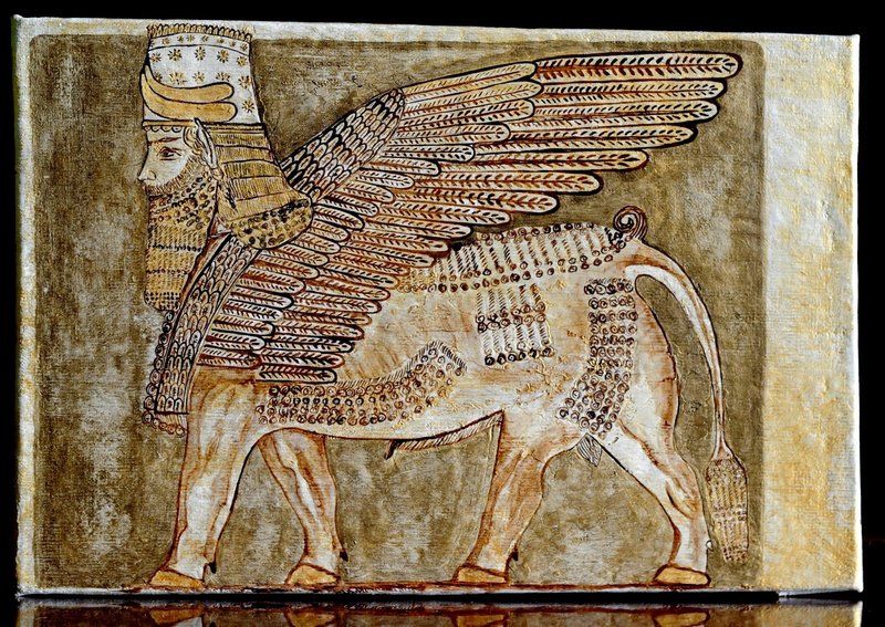Ancient Mesopotamian Winged Deities