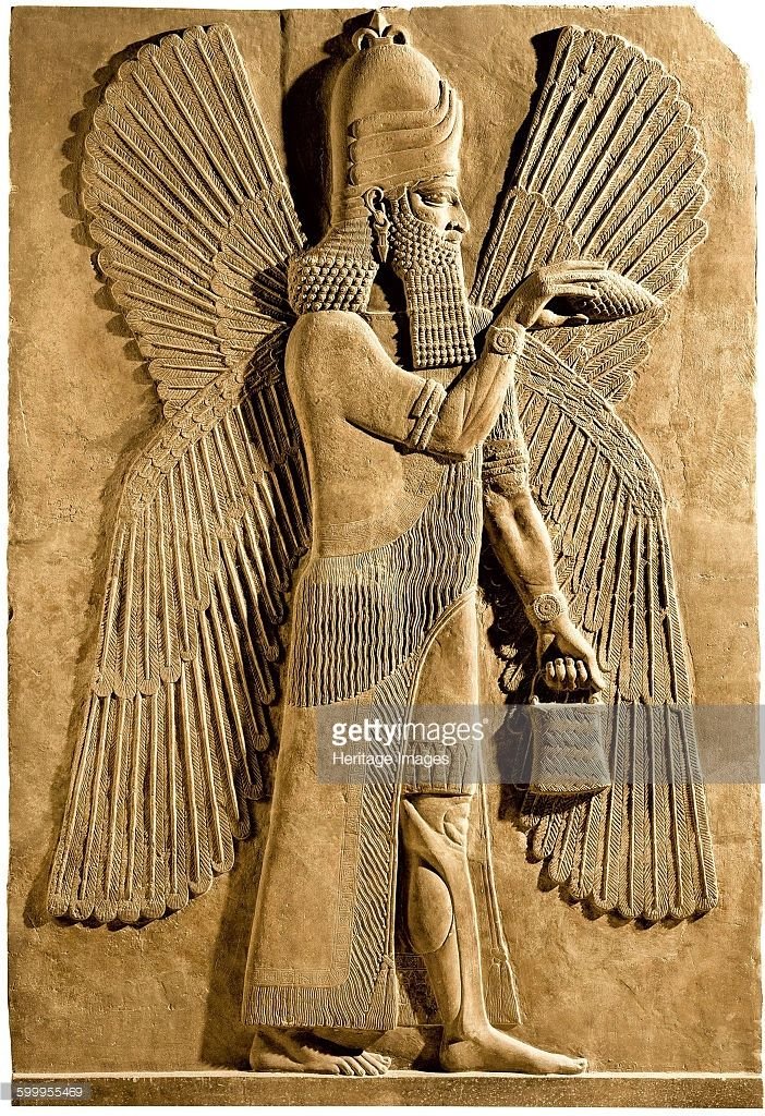 Ancient Mesopotamian Winged Deities