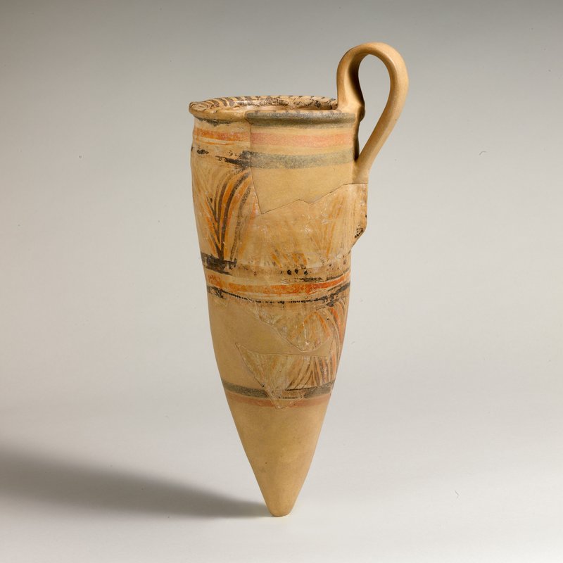 Ancient Minoan Rhyton Vessel<span class=