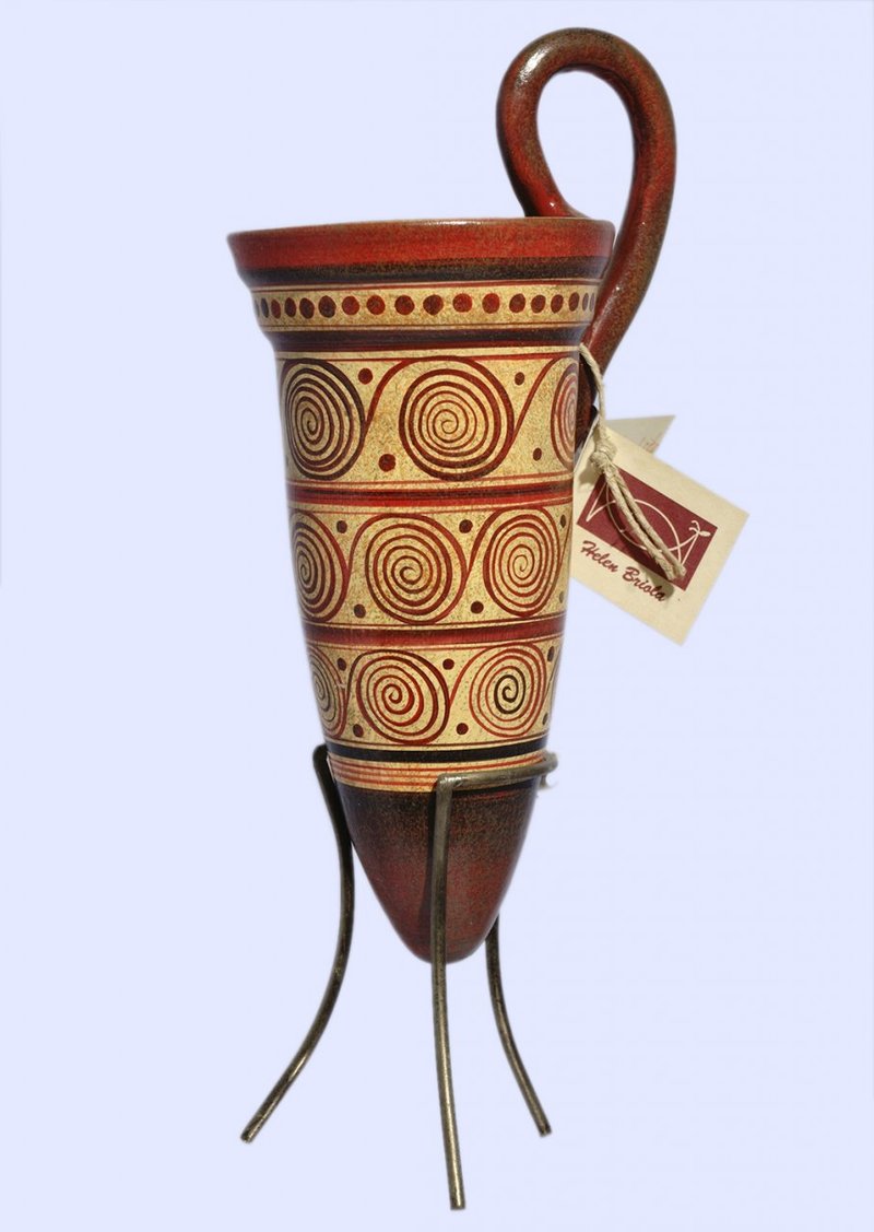 Ancient Minoan Rhyton Vessel
