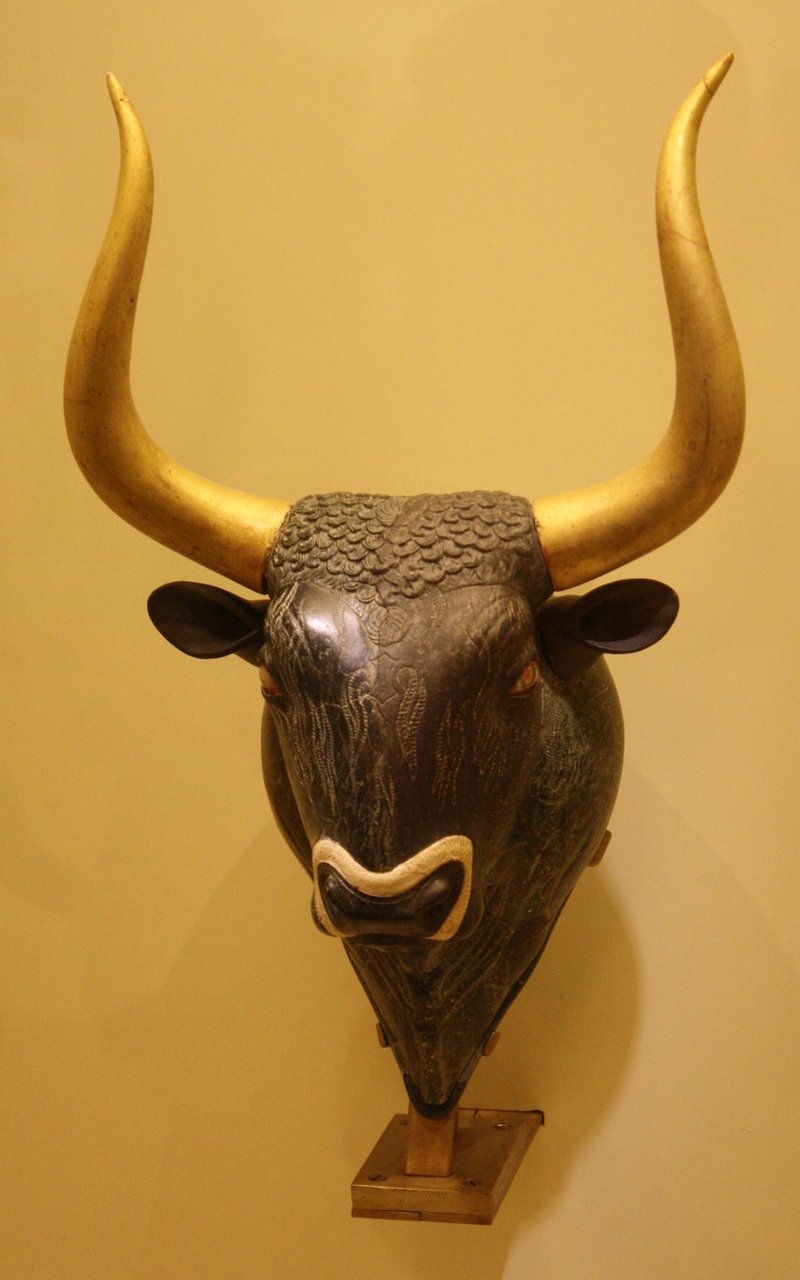 Ancient Minoan Rhyton Vessel