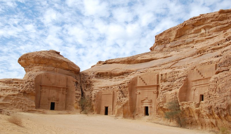 Ancient Nabataean Altar Stones