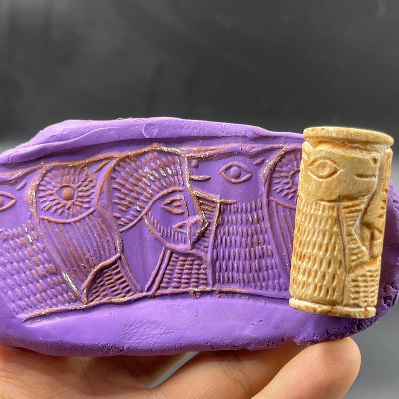 Ancient Near Eastern Cylinder Stamp Seals
