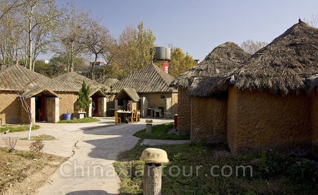 Ancient Neolithic Settlement At Banpo