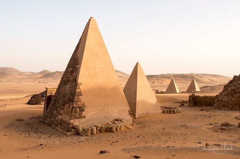 Ancient Nubian Pyramids