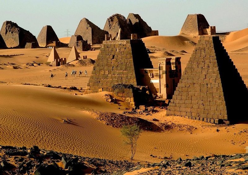 Ancient Nubian Pyramids