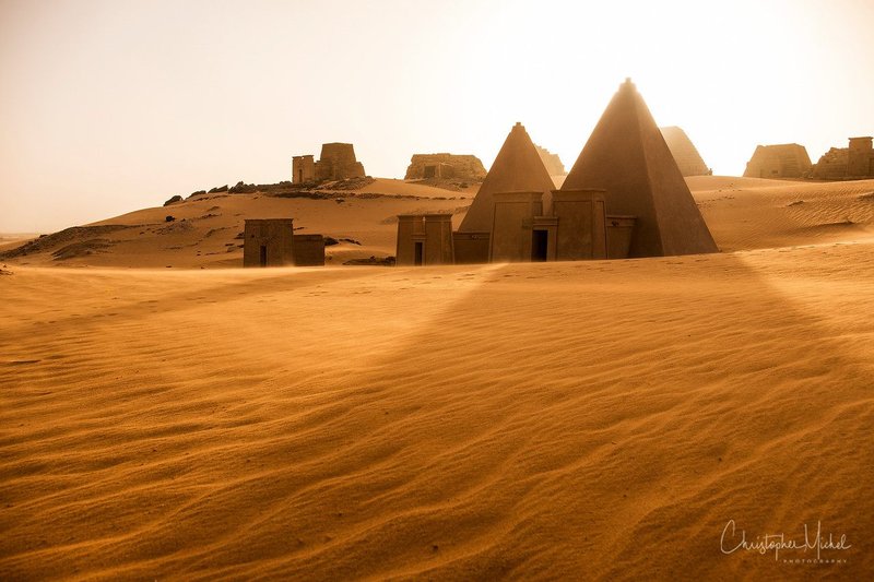 Ancient Nubian Pyramids