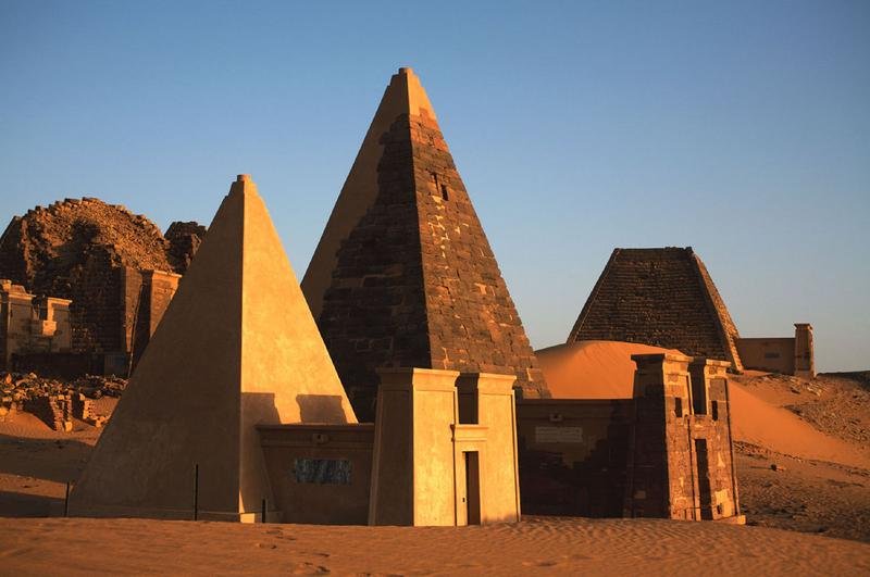 Ancient Nubian Pyramids
